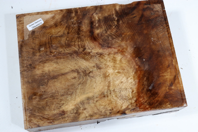 Block Golden Madrone Burl 225x170x53mm - GMadr0473