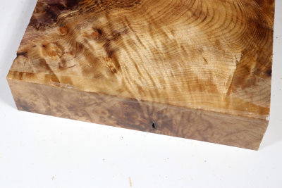 Block Golden Madrone Burl 275x230x55mm - GMadr0508