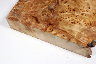 Block Golden Madrone Burl 275x235x60mm - GMadr0398