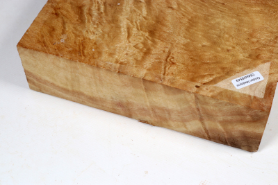 Block Golden Madrone Burl 280x215x60mm - GMadr0549