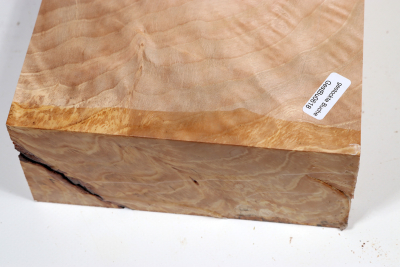 Klotz Hainbuche Maser 185x145x63mm - GestBu0618
