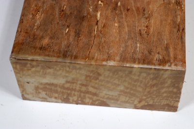 Block Hornbeam Burl spalted 175x145x65mm - GestBu0623