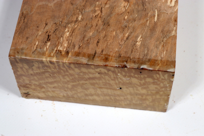 Block Hornbeam Burl spalted 190x125x65mm - GestBu0622