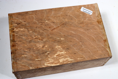 Block Hornbeam Burl spalted 190x125x65mm - GestBu0622