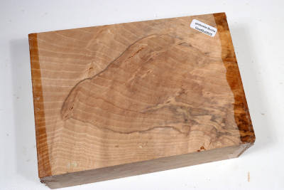 Block Hornbeam Burl spalted 190x135x65mm - GestBu0625