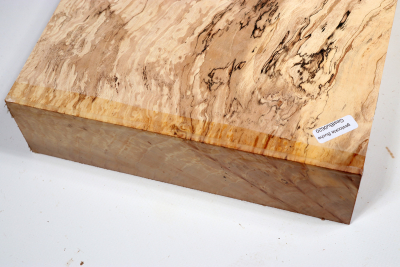 Block Hornbeam Burl spalted 230x215x60mm - GestBu0620