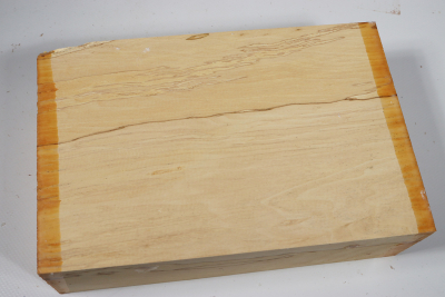 Block Hornbeam spalted 215x135x65mm - HainB0161