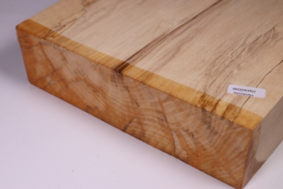 Block Hornbeam spalted 230x225x60mm - HainB0046