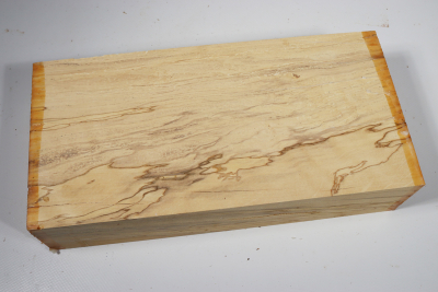 Block Hornbeam spalted 285x135x65mm - HainB0158