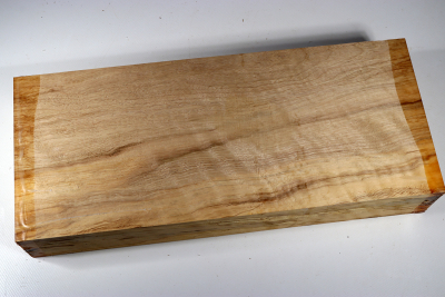 Block Hornbeam spalted 385x160x65mm - HainB0114