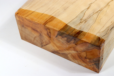 Block Hornbeam spalted 385x160x65mm - HainB0114