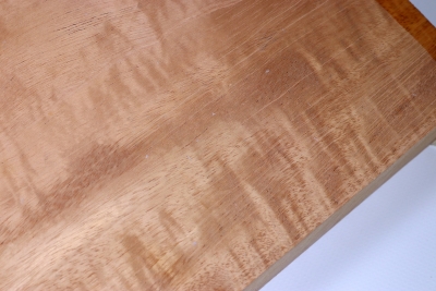 Klotz Honduras Mahagoni / Swietenia curly 250x250x50mm - Swiet0002