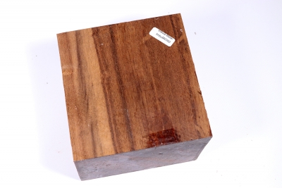 Block Imbuya Burl 125x125x80mm - ImbuM0360