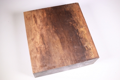 Block Imbuya Burl 200x200x80mm - ImbuM0386