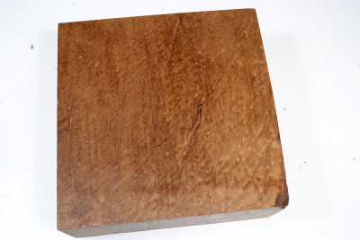 Block Imbuya Burl 200x200x80mm - ImbuM0443