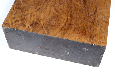 Block Imbuya Burl 200x200x80mm - ImbuM0443