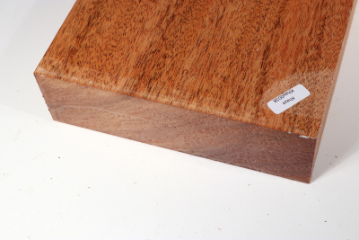 Block Khaya Mahogany 175x175x50mm - Khay0038