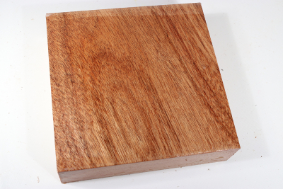 Block Khaya Mahogany 200x200x50mm - Khay0029