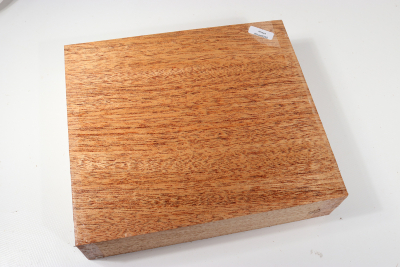 Block Khaya Mahogany 220x195x50mm - Khay0035