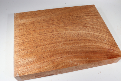 Block Khaya Mahogany 355x265x50mm - Khay0018