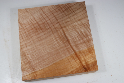 Klotz Muschelahorn 215x210x58mm - Ahorn0248