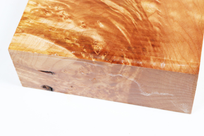 Block Qulited Maple 250x155x55mm - Ahorn0378