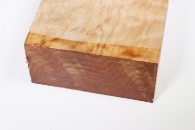 Block Qulited Maple plain 305x235x65mm - Ahorn0170