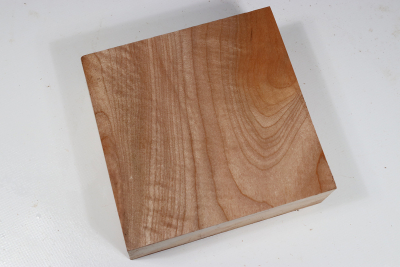 Klotz Muschelahorn schlicht 145x145x58mm - Ahorn0250
