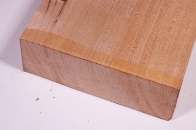 Klotz Muschelahorn schlicht 295x205x65mm - Ahorn0206