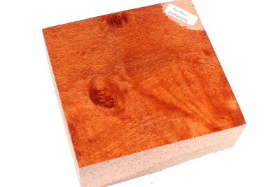 Block Red Resin Burl 120x115x50mm - RedRe0244