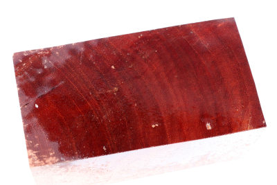 Block Red Resin Burl 123x67x57mm - RedRe0276