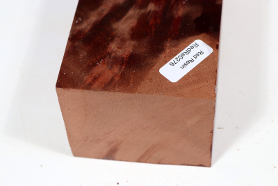 Block Red Resin Burl 123x67x57mm - RedRe0276