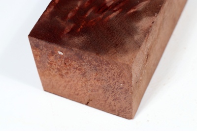 Block Red Resin Burl 123x67x57mm - RedRe0276
