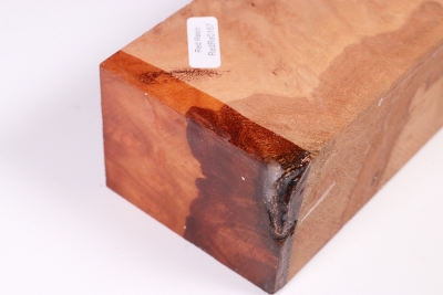 Block Red Resin Burl 140x75x55mm - RedRe0187