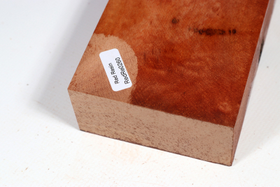 Block Red Resin Burl 155x80x35mm - RedRe0260