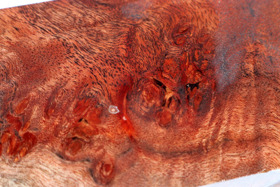 Block Red Resin Burl 160x65x55mm - RedRe0246