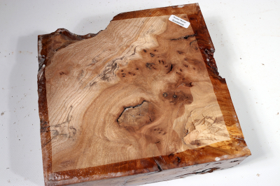Block Elm Burl 200x195x70mm - RuesM0456