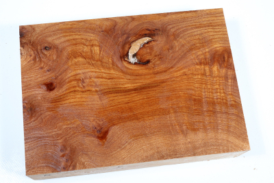 Block Elm Burl 230x165x50mm - RuesM0602