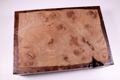 Block Elm Burl 270x190x60mm - RuesM0350