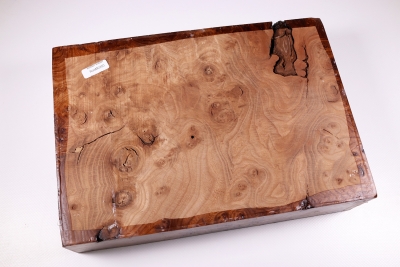 Block Elm Burl 270x190x60mm - RuesM0350