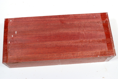 Block Satiné / Bloodwood 220x95x50mm  - Blood0132
