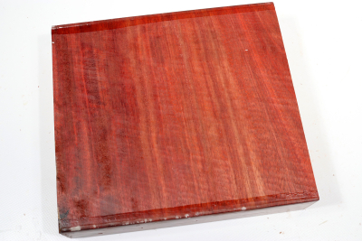 Block Satiné / Bloodwood 225x200x50mm  - Blood0126