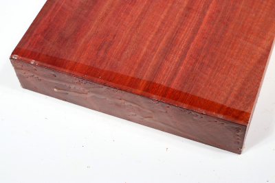 Block Satiné / Bloodwood 225x200x50mm  - Blood0126