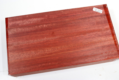 Block Satiné / Bloodwood 275x150x50mm  - Blood0125
