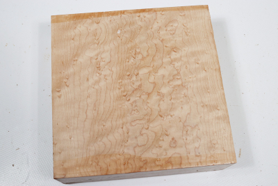Block Birdseye Maple 160x160x50mm - VogAug0486