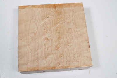 Block Birdseye Maple 160x160x50mm - VogAug0487