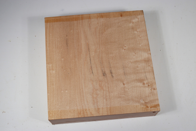 Block Birdseye Maple 200x200x50mm - VogAug0356