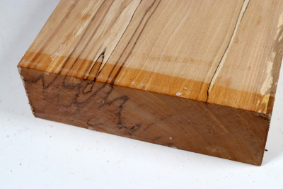 Block Beech spalted 190x190x60mm - GestBu0649