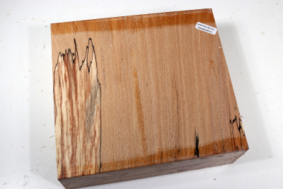 Block Beech spalted 195x185x60mm - GestBu0510