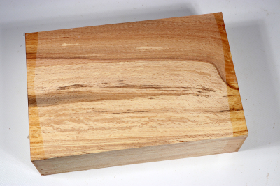 Block Beech spalted 220x145x60mm - GestBu0314